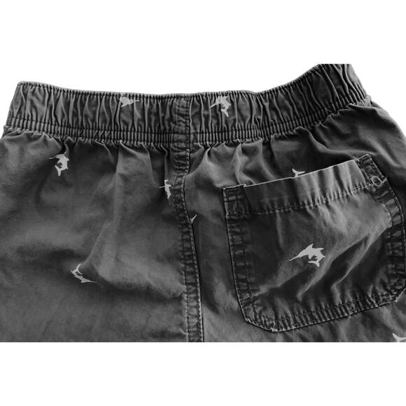 CARTER'S SHORTS - 2 FOR 1 - BOYS, 5, DARK GREY W/FISH DECOR & NAVY BLUE & GREY - Picture 6 of 11